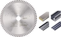 X-Cut Thin rozsdamentes és acél körfűrészlap Csúcsteljesítményű körfűrészlap cermetfogazattal a gyorsabb vágásért és hosszabb élettartamért rozsdamentes és acéllapok vágása esetén
